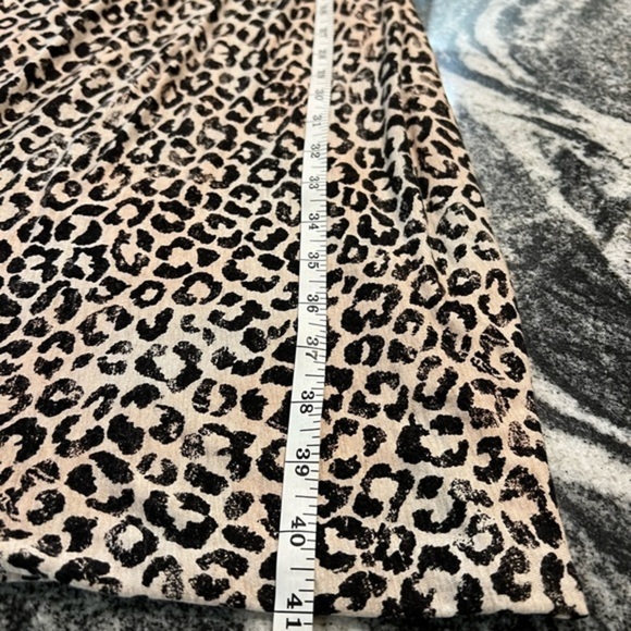 Rebecca Taylor Animal Print Sleeveless Body Con Ruched at the Hip Midi Dress - Picture 10 of 15